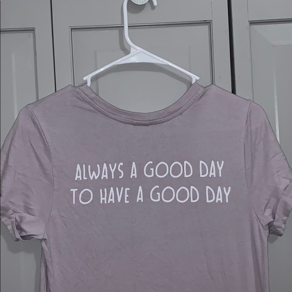 cute lavender tee - Picture 3 of 3